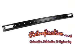 VW Golf Caddy GTI MK1 Small Metal Bumper in Black Powdercoat  171807111B