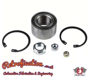 VW MK1 Golf Caddy Jetta Scirocco Cabrio Front Wheel Bearing Kit 171498625D